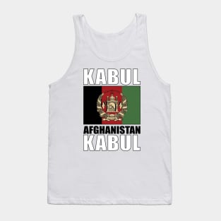 Flag of Afghanistan Tank Top